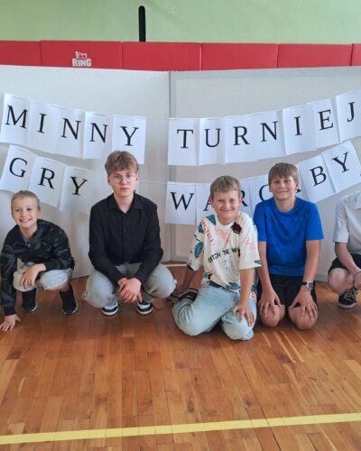 Gminny Turniej gry w warcaby