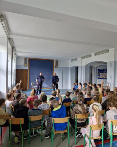 Spotkanie z Policjantami – Bezpieczne Wakacje