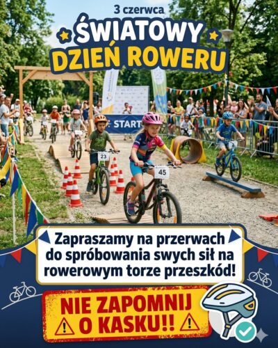 3 czerwca ŚWIATOWY DZIEŃ ROWERU